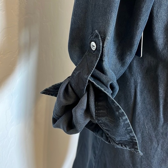 CREMIEUX Jay ShirtDress Denim Dark Indigo- Size XS - Picture 4 of 11